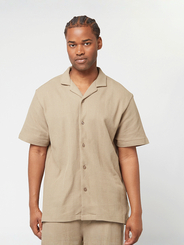 Decibel, Waffle Knit Shirt, groen, Afbeelding 1 van 3