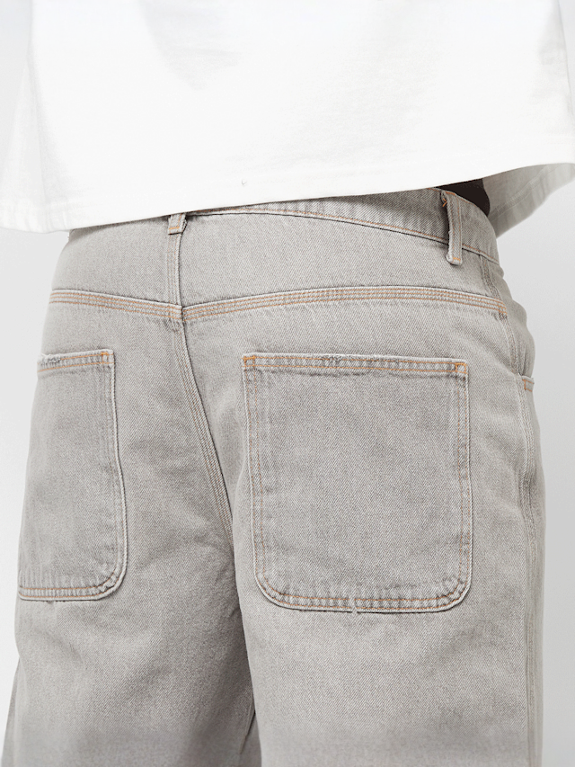 Decibel, Baggy Denim Shorts, grey, Image 4 of 5
