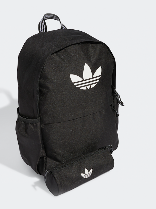 adidas Originals, Backpack With Pencil Case, black, Image 3 of 6