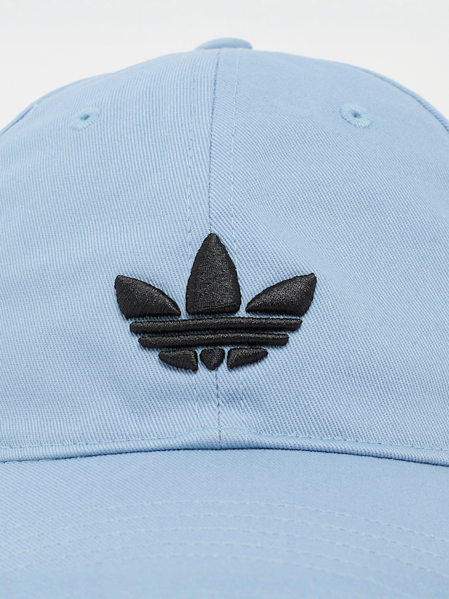 adidas Originals, Adicolor Classic Trefoil Baseball Cap, blue, Image 4 of 4