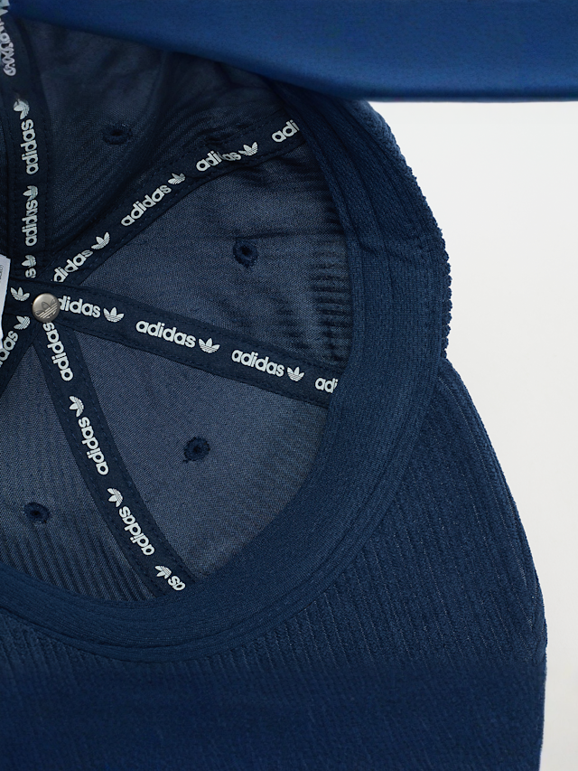 adidas Originals, Cord Baseball Cap, blauw, Afbeelding 3 van 4