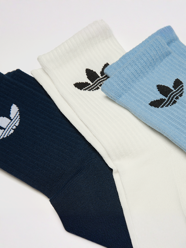 adidas Originals, 3 PACK - Trefoil Cushion Crew Socken, multicolor, Afbeelding 2 van 2