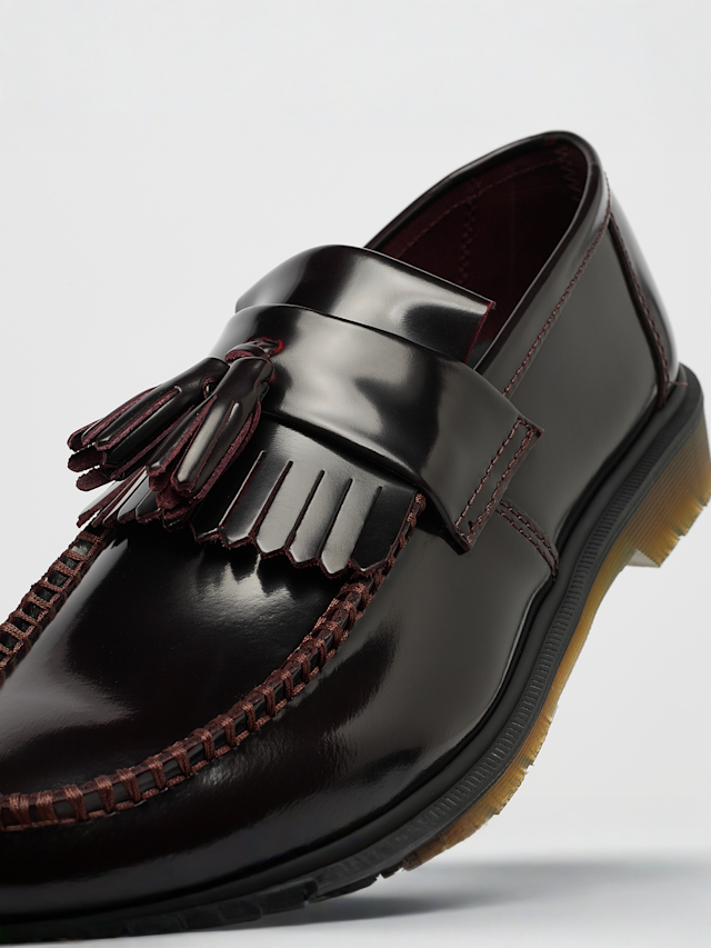 Dr. Martens, Adrian Tassel Loafer cherry red arcadia, brown, Image 6 of 7