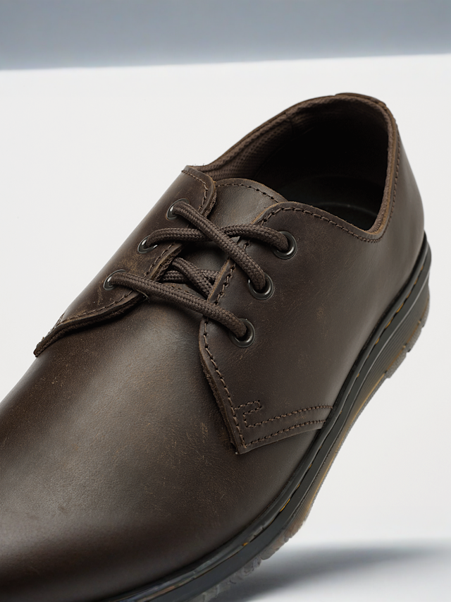 Dr. Martens, Brookline Low 3 Eye Shoe, bruin, Afbeelding 6 van 7