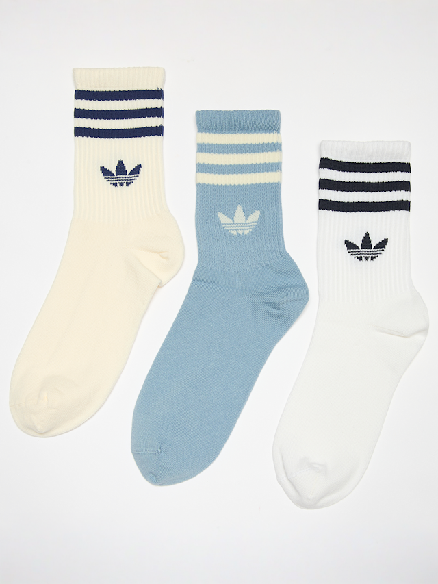 adidas Originals, adicolor Crew Socken  (3 Pack), multicolor, Afbeelding 1 van 2