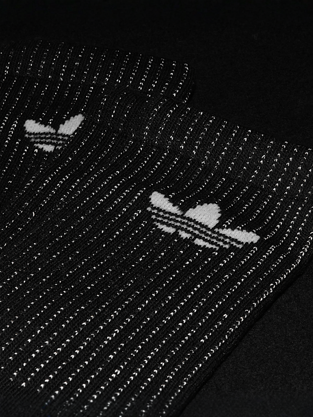 adidas Originals, 2 PACK - adicolor Crew Socks Reflective, black, Image 3 of 3