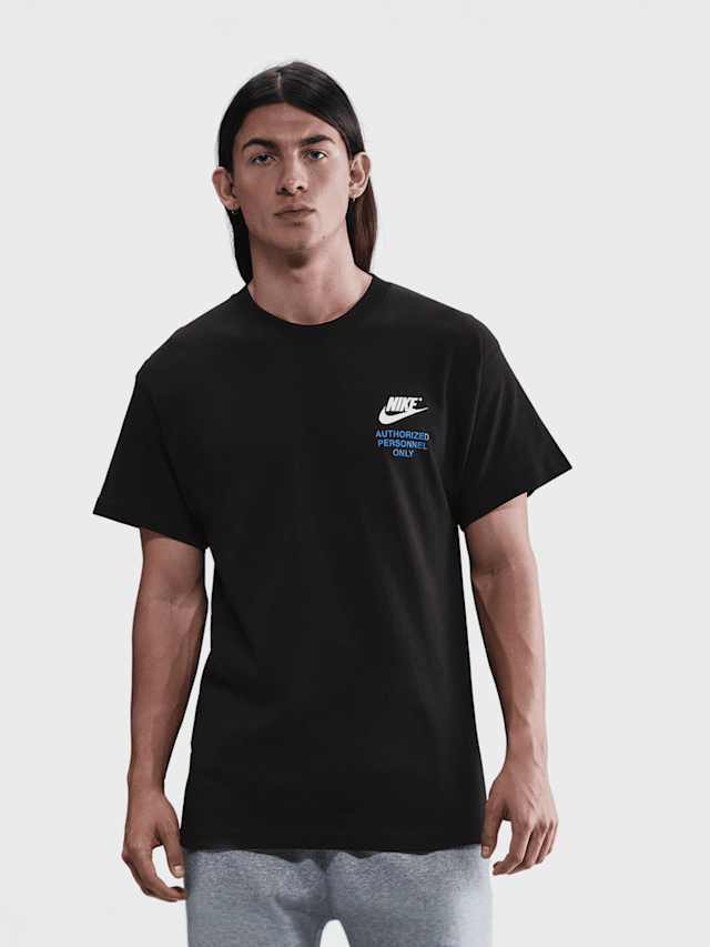 Nike, Sportswear Athletic Short Sleeve Tee, zwart, Afbeelding 1 van 4