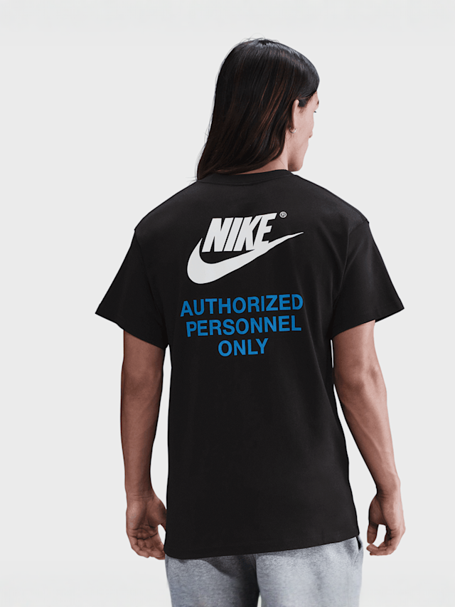 Nike, Sportswear Athletic Short Sleeve Tee, zwart, Afbeelding 2 van 4