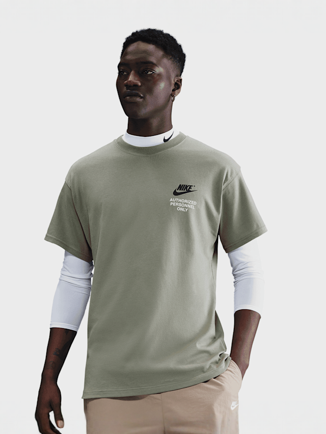 Nike, Sportswear Athletic Short Sleeve Tee, green, Image 1 of 4