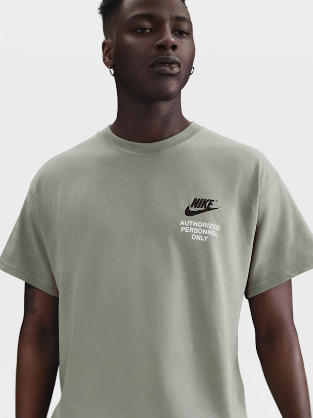 Nike, Sportswear Athletic Short Sleeve Tee, green, Image 3 of 4