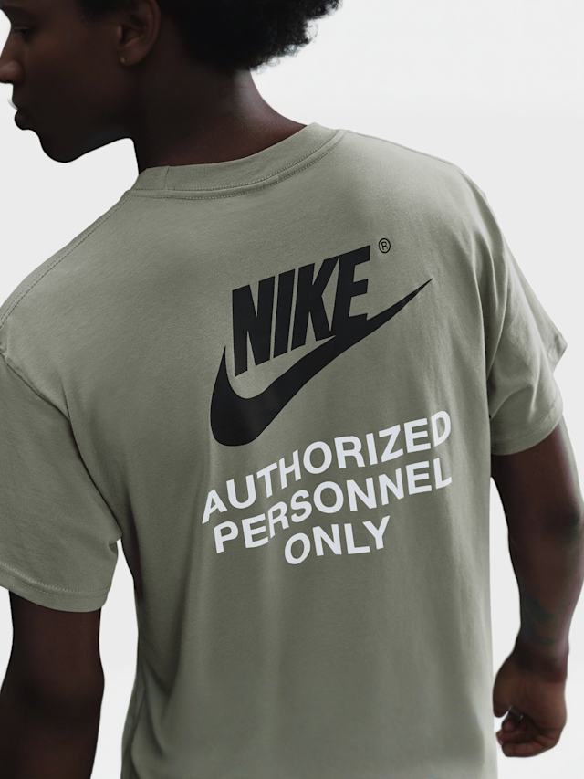 Nike, Sportswear Athletic Short Sleeve Tee, green, Image 4 of 4