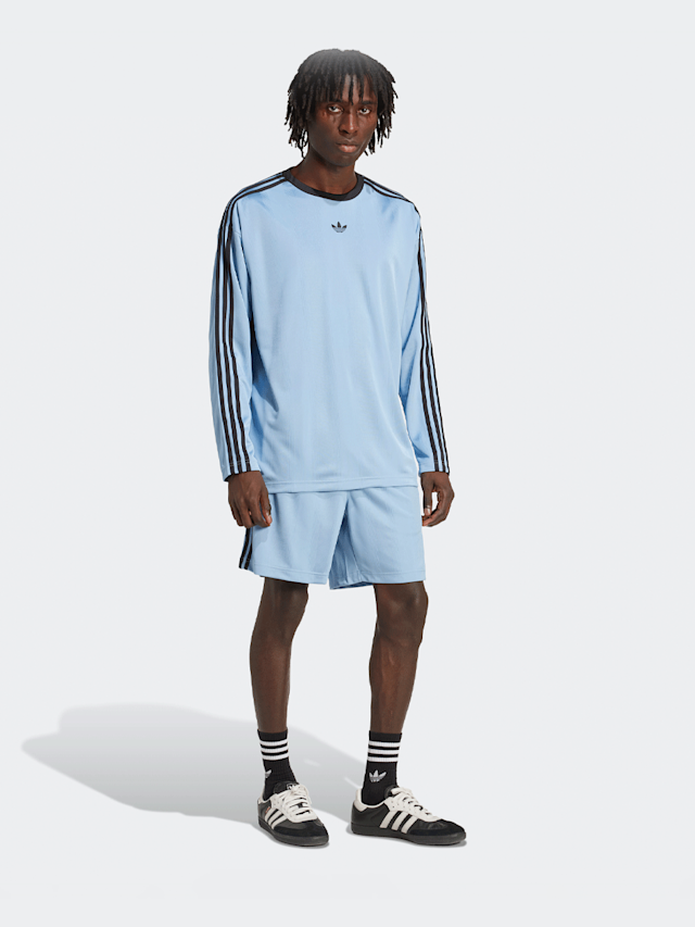 adidas Originals, Jacquard Jersey Longsleeve, blue, Image 5 of 5