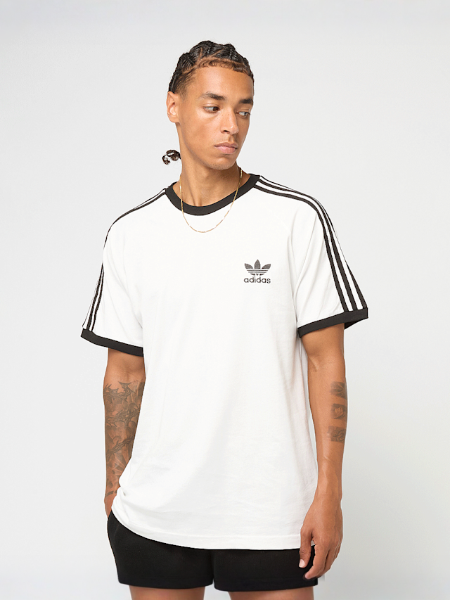 adidas Originals, 3-Streifen T-Shirt, white, Image 1 of 4