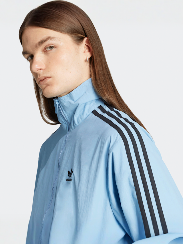 adidas Originals, adicolor Firebird Woven Trackjacket, blue, Image 3 of 5