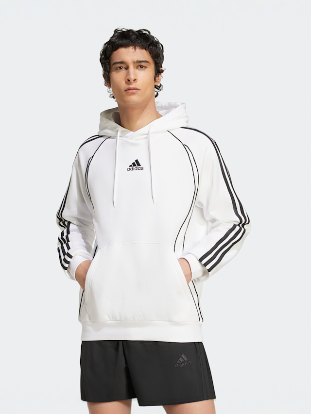 adidas Originals, Teamgeist Hoodie, wit, Afbeelding 1 van 5