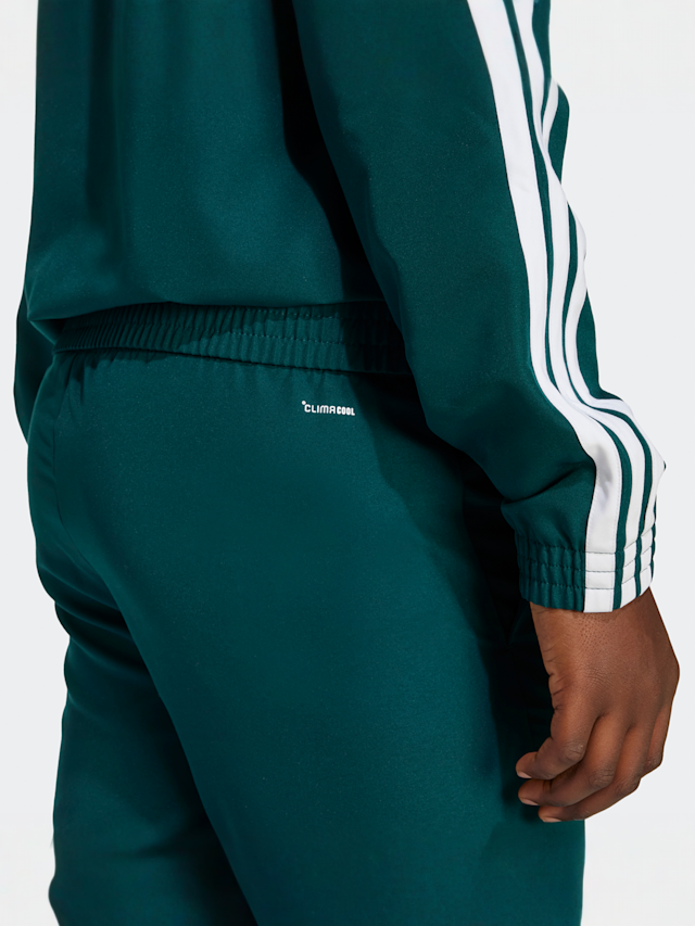 adidas Originals, 3-strepen geweven kids trainingspak, groen, Afbeelding 4 van 4