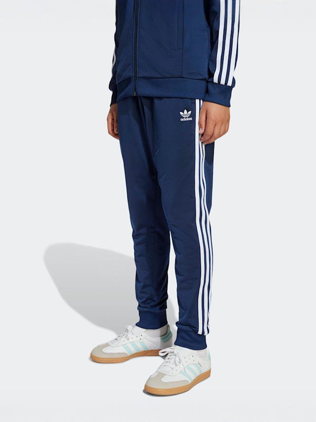 adidas Originals, Superstar Trackpants, blauw, Afbeelding 1 van 4