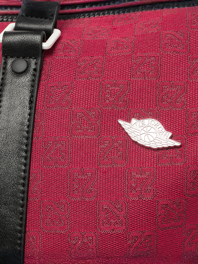 Jordan, Monogram Duffle Bag, red, Image 5 of 6