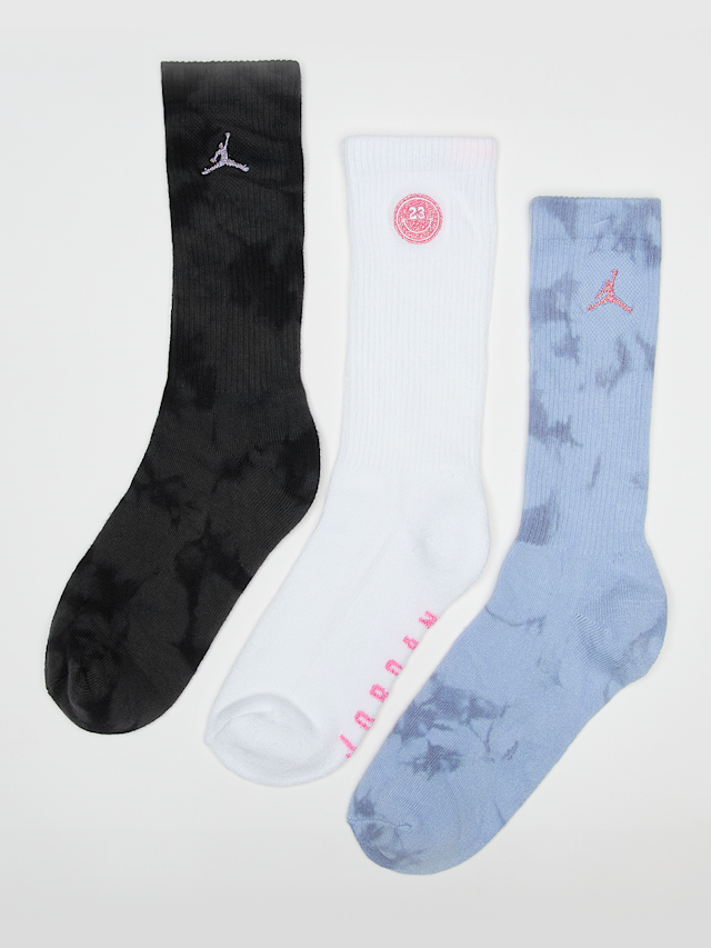 Jordan, 3 PACK - Blue Jeans & Bling Crew Socks, multi-colour, Image 1 of 2