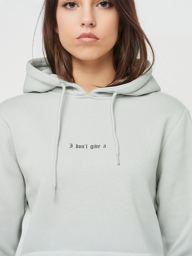 Miss Tee, I Dont Give A Hoody, grey, Image 3 of 5