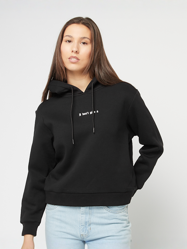 Miss Tee, I Dont Give A Hoody, black, Image 2 of 5