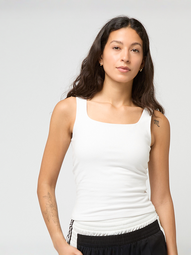 Decibel, Square Neck Top, white, Image 1 of 3