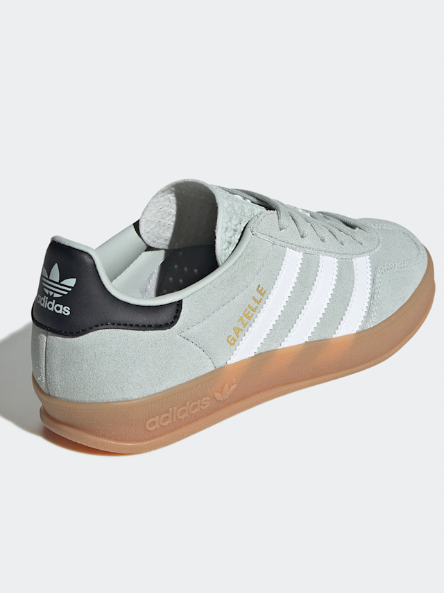 adidas Originals, Gazelle Indoor (GS), green, Image 4 of 8