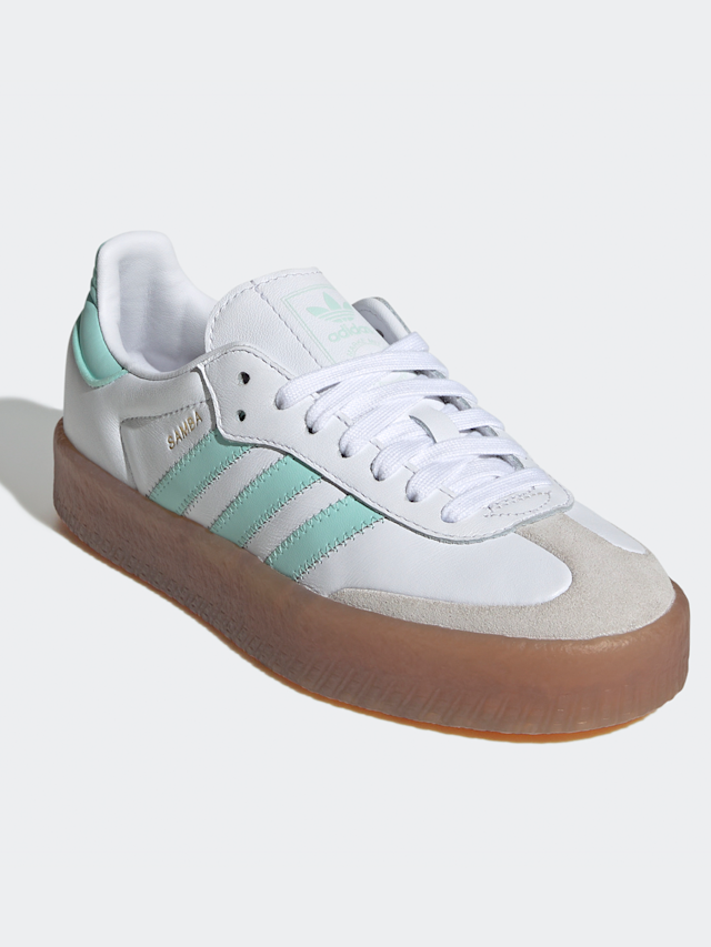 adidas Originals, Sambae (GS), white, Image 3 of 8