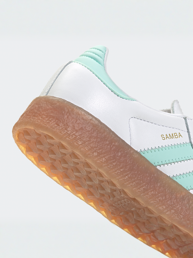 adidas Originals, Sambae (GS), white, Image 8 of 8