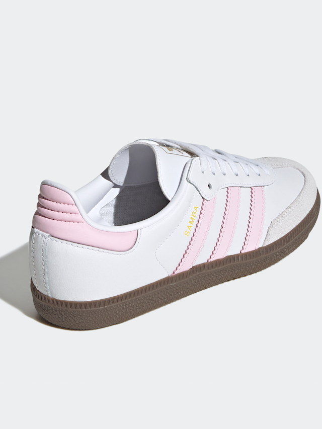 adidas Originals, Samba OG (GS), white, Image 4 of 8