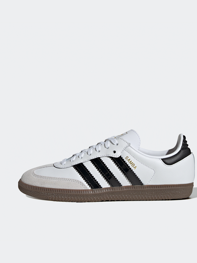 adidas Originals, Samba OG (GS), wit, Afbeelding 1 van 8