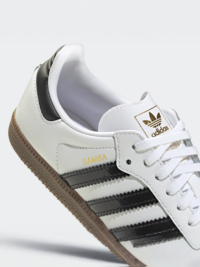 adidas Originals, Samba OG (GS), wit, Afbeelding 8 van 8