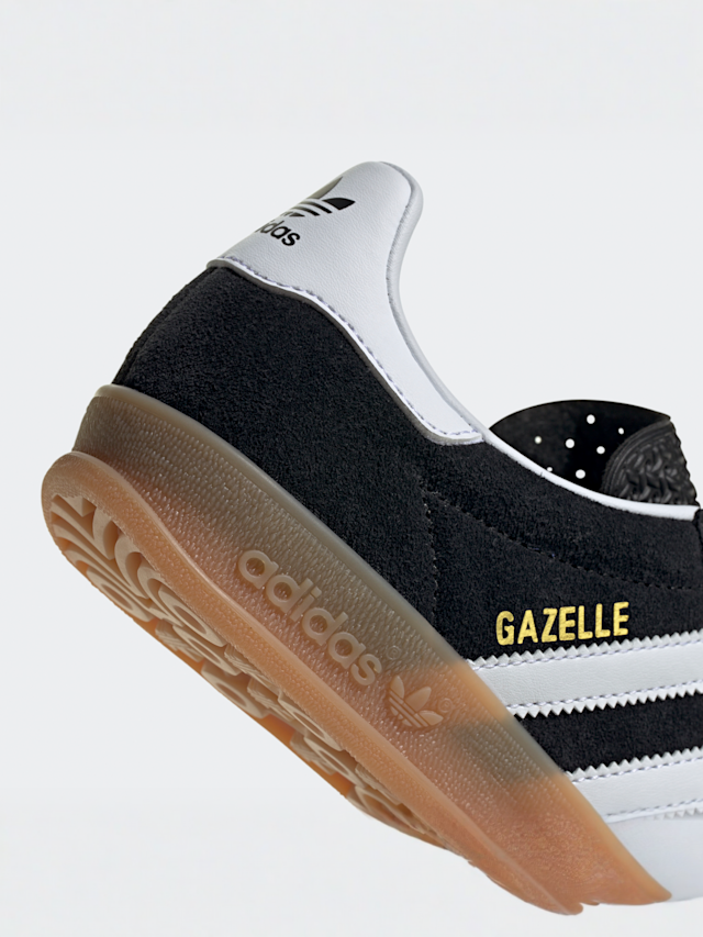 adidas Originals, Gazelle Indoor (GS), black, Image 7 of 8