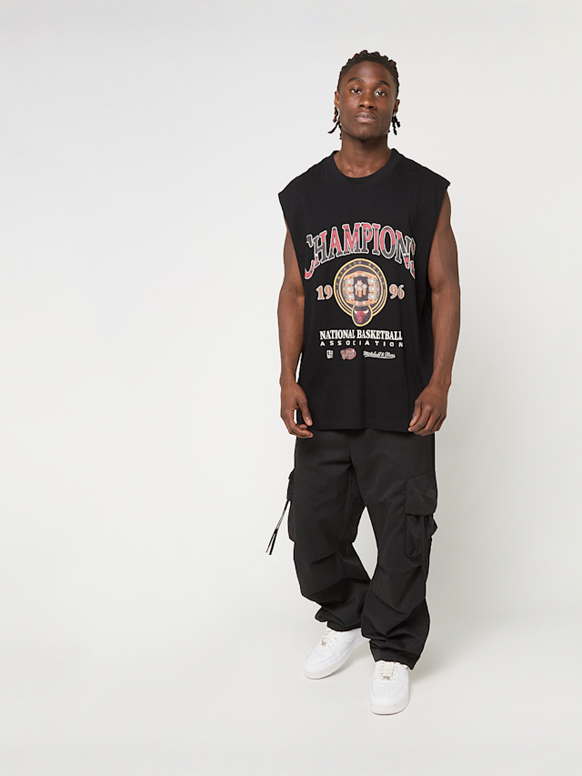 Mitchell & Ness, NBA Chicago Bulls 96 Champion Rings Sleeveless T-Shirt, zwart, Afbeelding 4 van 4