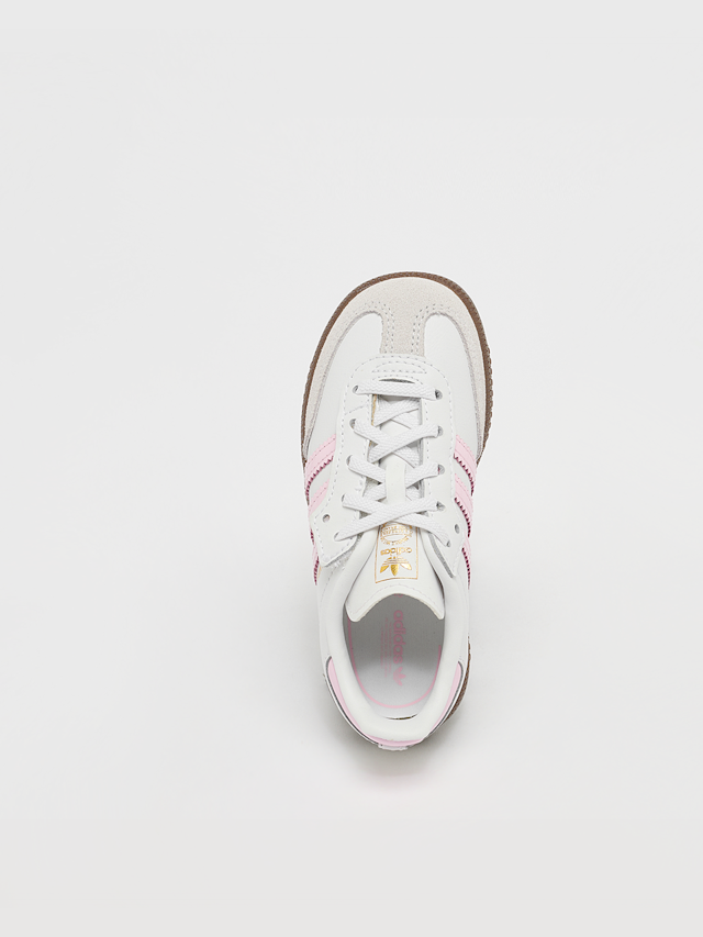adidas Originals, Samba OG Comfort Closure Elastic Lace Toddlers, light pink, Image 5 of 7
