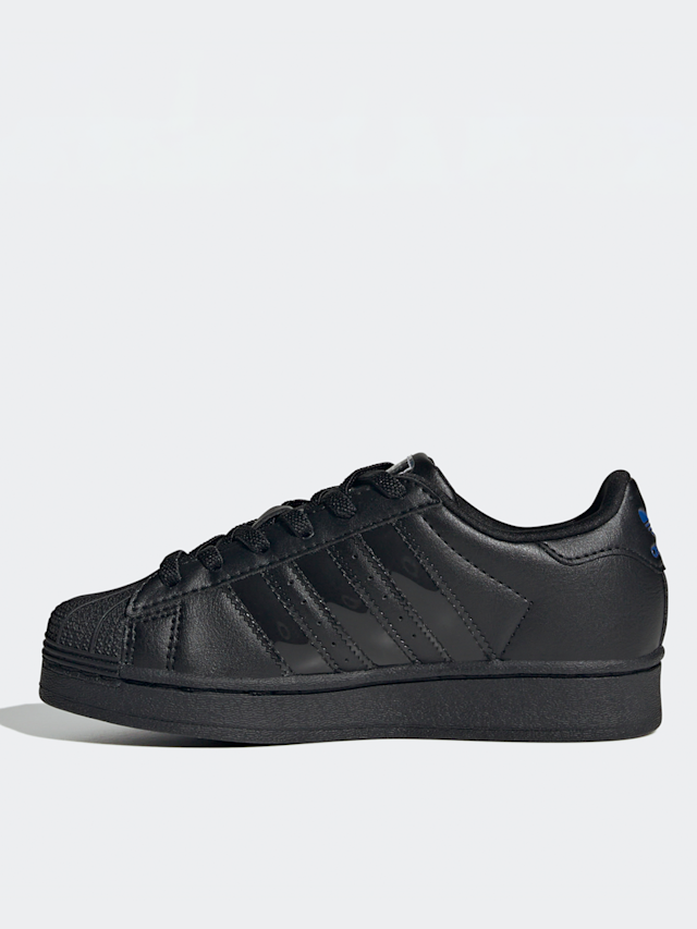 adidas Originals, Superstar LED Lights Comfort Closure Elastic Lace Children, black, Image 2 of 9