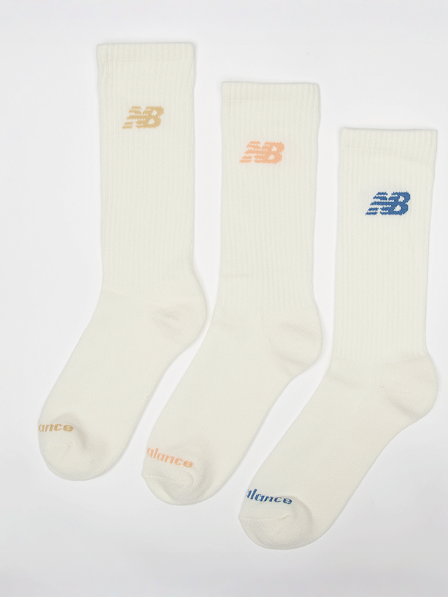 New Balance, 3 PACK - EVERYDAY SEASONAL CREW -  seasalt, beige, Afbeelding 1 van 2