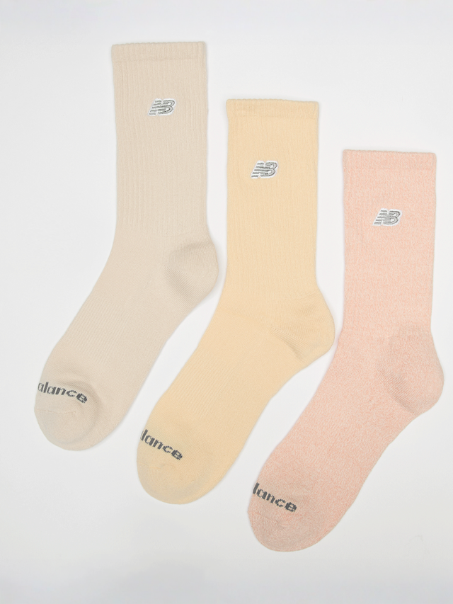 New Balance, 3 PACK - Grey Patch Logo Midcalf, multi-colour, Image 1 of 2