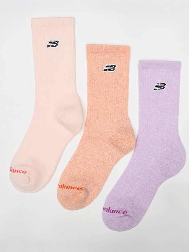 New Balance, 3 PACK - Patch Logo Seasonal Crew, multi-colour, Image 1 of 2