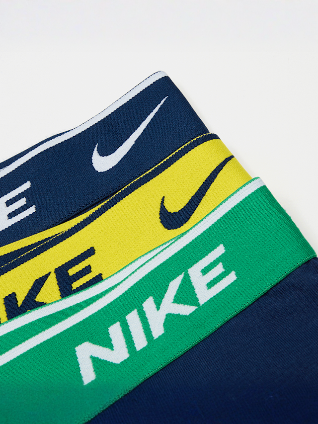 Nike, 3 PACK - Everyday Cotton Stretch Trunk, blue, Image 2 of 2