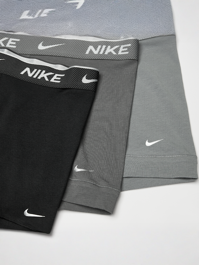 Nike, 3 PACK - Everyday Cotton Stretch Trunk, zwart, Afbeelding 2 van 2