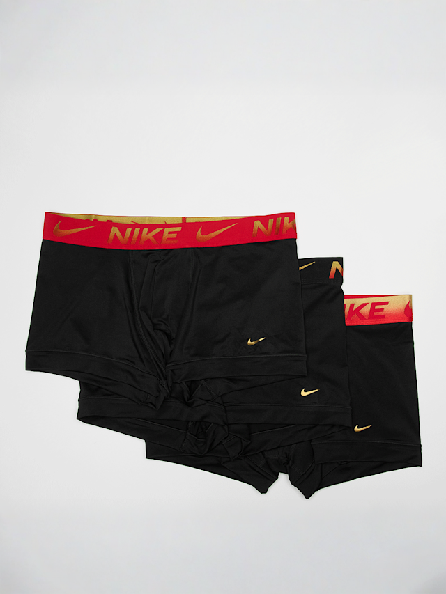 Nike  , 3 PACK - Essential Micro Trunk  black, orange, blue, black, Image 1 of 2