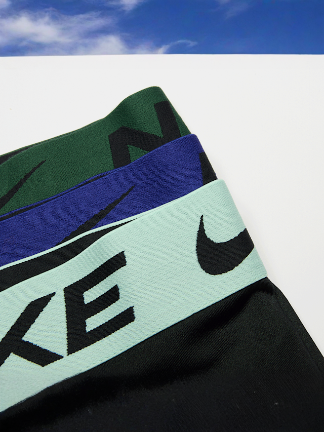 Nike, 3 PACK - Essential Micro Trunk  brown, blue, black, Image 2 of 2