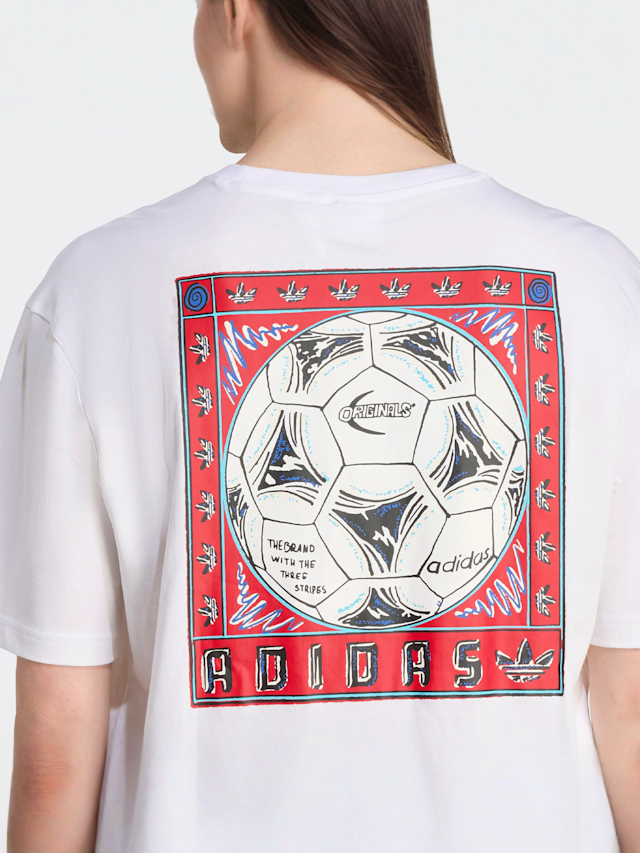 adidas Originals, Graphic Tee, white, Image 3 of 5