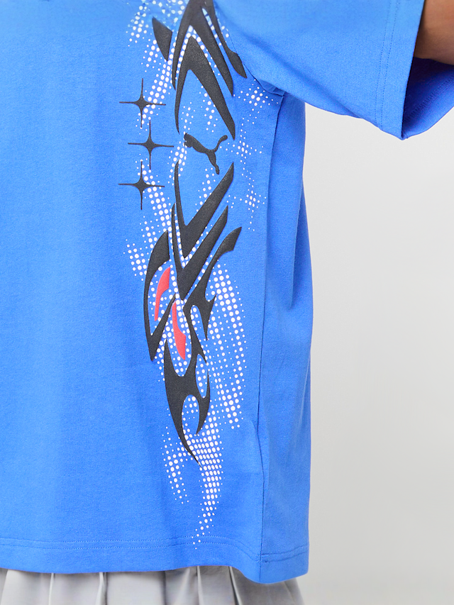 PUMA, Pumatech-X Boxy Tee, blauw, Afbeelding 5 van 6