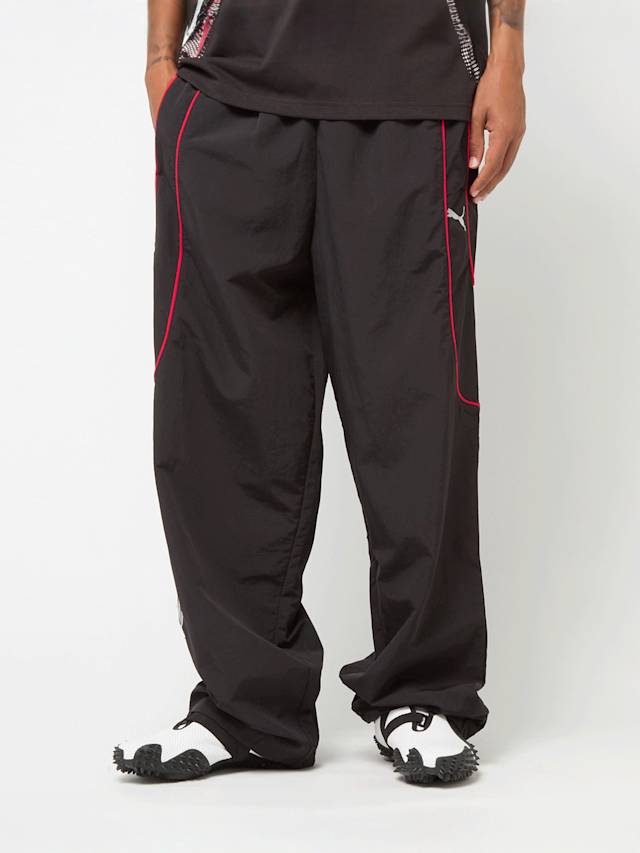PUMA, PUMATECH-X Relaxed Track Pant Woven, black, Image 1 of 8