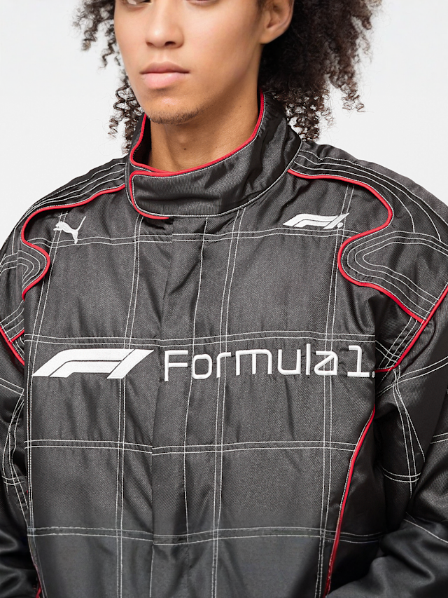 PUMA, F1 Lifestyle Racing Jacket, black, Image 3 of 6