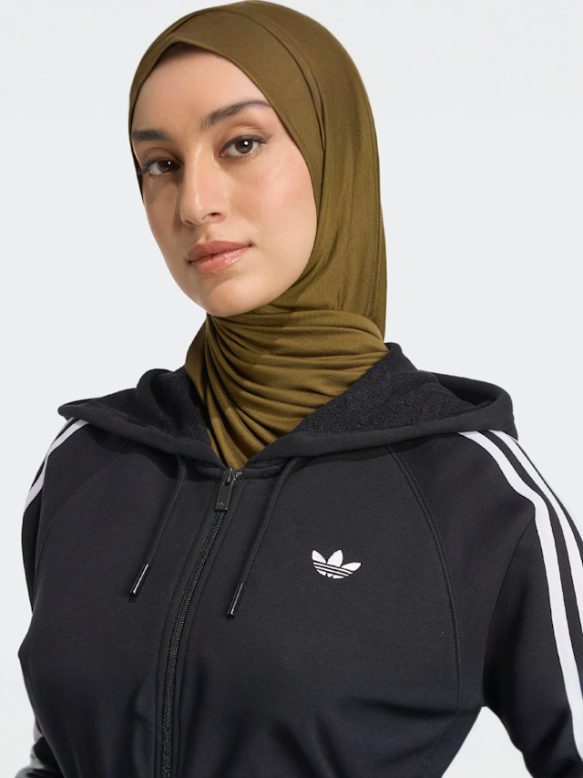 adidas Originals, Zip Hoodie, black, Image 3 of 5