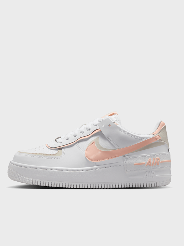 Nike, WMNS Air Force 1 Shadow, white, Image 1 of 9