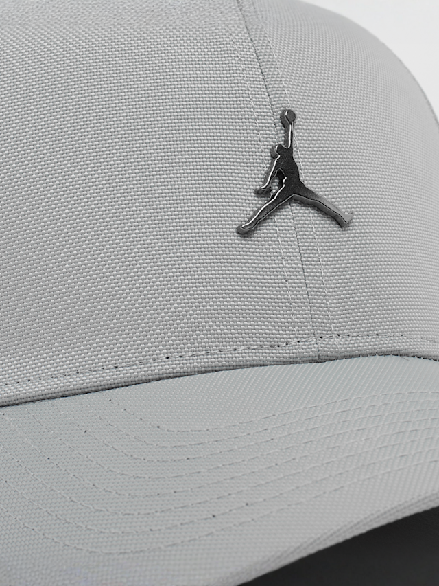 Jordan, Rise Structured Metal Jumpman Hat, grey, Image 4 of 4